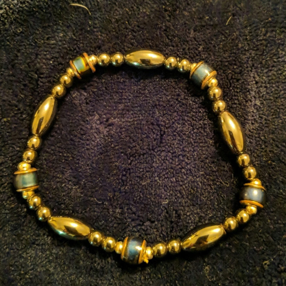 Bracelet Expandable Magnetic Hematite 💖UNISEX💙